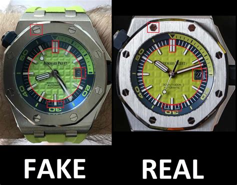 ap watch fake vs real|audemars piguet copy watches.